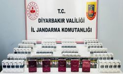Diyarbakır’da çok sayıda  kaçak malzeme ele geçirildi