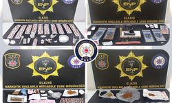 Elazığ’da uyuşturucu operasyonunda 14 şüpheli tutuklandı