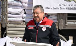 Eskişehir’de 90 üreticiye 38 ton nohut tohumu dağıtıldı