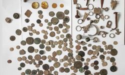 Gaziantep'te 179 tarihi sikke ele geçirildi: 1 gözaltı