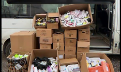 Gaziantep'te kaçak tıbbi malzeme operasyonu