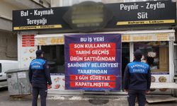 Gaziantep'te tarihi geçmiş ürün satan işyerleri kapatıldı