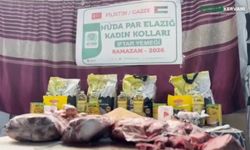 HÜDA PAR Elazığ Kadın Kollarından Gazze’de 1000 kişilik iftar