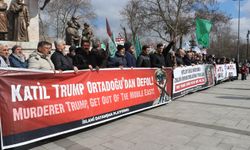 İşgal rejimi ve ABD'nin İran'a yönelik saldırıları İstanbul'da protesto edildi