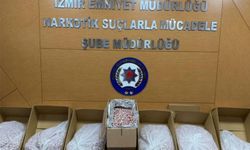 İzmir’de uyuşturucu operasyonu: 356 bin sentetik hap ele geçirildi