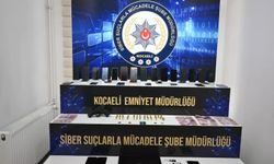 Kocaeli'de dolandırıcılık operasyonu: 18 tutuklama