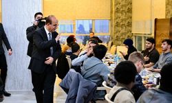 Malatya'da 36 farklı ülkeden gelen öğrenciler iftarda bir araya geldi