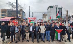 Malatya'da "Bölgemizde işgalci israil ve ABD askerlerini İstemiyoruz" yürüyüşü