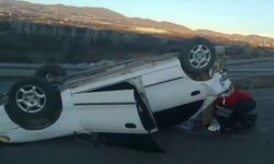 Malatya'da iki otomobil çarpıştı: 3 yaralı