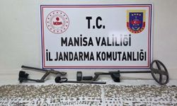 Manisa'da 2 bin 580 sikke ve 235 tarihi obje ele geçirildi: 1 gözaltı