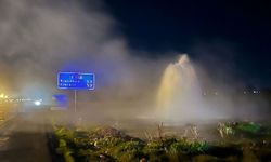 Mardin’de Beyazsu ana isale hattı patladı: İpekyolu göle döndü