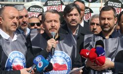 Memur-Sen’den ABD Büyükelçiliği önünde 'Savaşa Hayır' eylemi