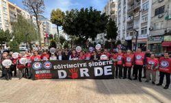 Mersin’de “Şiddete Dur De” çağrısı