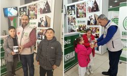 Minik yüreklerden Gazze'ye anlamlı bağış