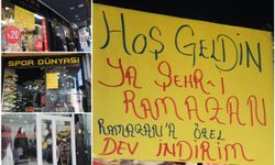 Ramazan ayına özel indirim kampanyası başlatan esnaftan dayanışma çağrısı