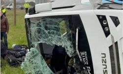 Samsun’da midibüs kaza yaptı: 11 yaralı