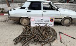 Şanlıurfa'da bakır kablo hırsızlığı: 1 gözaltı