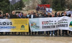 Şanlıurfa’da 'Dünya Kudüs Günü' açıklaması: Küresel barış, Kudüs'ün özgürlüğüne bağlı