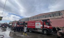 Şanlıurfa’da sanayi sitesinde yangın paniği