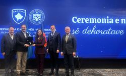 TOBB Başkanı Hisarcıklıoğlu’na Kosova Cumhurbaşkanlığı madalyası