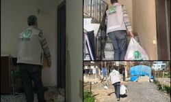 Umut Kervanı İskenderun’da ihtiyaç sahibi ailelere et ve gıda ulaştırdı