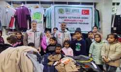 Umut Kervanı Tarsus'ta yetimlerin yüzünü güldürdü