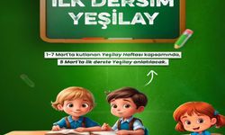 Yarın ilk ders zili Yeşilay için çalacak