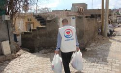 Yetimler Vakfı'ndan Mardin'de yetimlere gıda yardımı