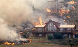 ABD'de orman yangınları: 120'den fazla ev kül oldu