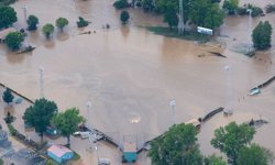 ABD'yi sel vurdu: Wisconsin eyaletinde acil durum ilan edildi