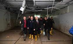 AFAD Başkanı Pehlivan Osmaniye'de sel bölgesinde incelemelerde bulundu