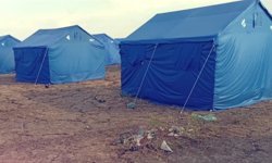 AFAD koordinasyonunda Sudan'a gönderilen çadırlar ihtiyaç sahiplerine ulaştırıldı