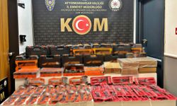 Afyonkarahisar’da kaçakçılık operasyonu: 2 şüpheli gözaltında