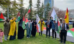 Ankara’da Gazze nöbeti: Mescid-i Aksa onurumuzdur