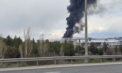 Ankara'da Keresteciler Sitesi'nde yangın paniği