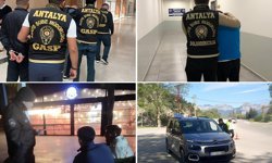 Antalya'da 2 haftada 3 bin 738 kişi yakalandı