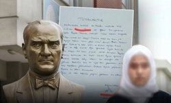 Atatürk büstü önünde durmayı reddeden öğrenciye baskı: Hakkında tutanak tutuldu