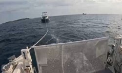 Aydın'da sürüklenen teknedeki 2 kişi kurtarıldı