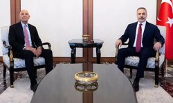 Bakan Fidan, ABD'nin Ankara Büyükelçisi Barrack'ı kabul etti