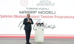 Bakan Tekin Gaziantep'te 'Şehrim Okulum' projesini tanıttı