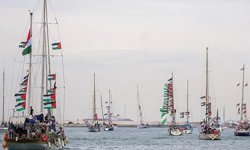 Barselona'dan yola çıkan Sumud Filosu Gazze'ye doğru yoluna devam ediyor