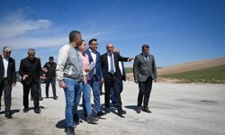 Başkan Er, Kuzey Çevre Yolunda incelemelerde bulundu