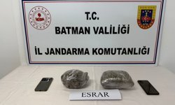 Batman'da uyuşturucu operasyonu: 1 kilo esrar ele geçirildi