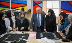 Büyükşehir Belediyesi'nden üreten kadınlara büyük destek