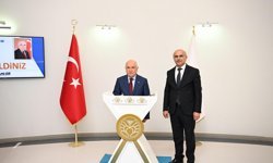 Cemil Çiçek'ten Malatya Büyükşehir Belediyesine ziyaret