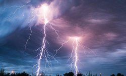 Çınar'da yıldırım düştü: 1 yaralı