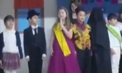 Çocukların saf duyguları kullanılarak dini ve tarihi değerlere yönelik sözlere tepki