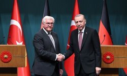 Cumhurbaşkanı Erdoğan, Almanya Cumhurbaşkanı Steinmeier ile görüştü