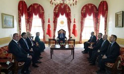 Cumhurbaşkanı Erdoğan, Rusya Federasyon Konseyi Başkanı Matviyenko'yu kabul etti