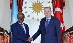 Cumhurbaşkanı Erdoğan, Somali Cumhurbaşkanı Mahmud ile görüştü